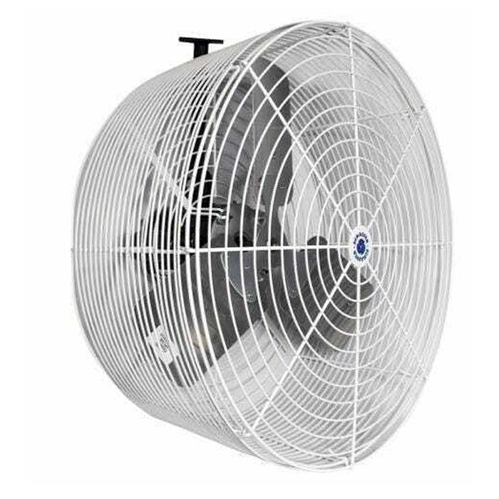 Schaefer Versa-Kool Circulation Fan 24 in w/ Tapered Guards, Cord & Mount - 7860 CFM